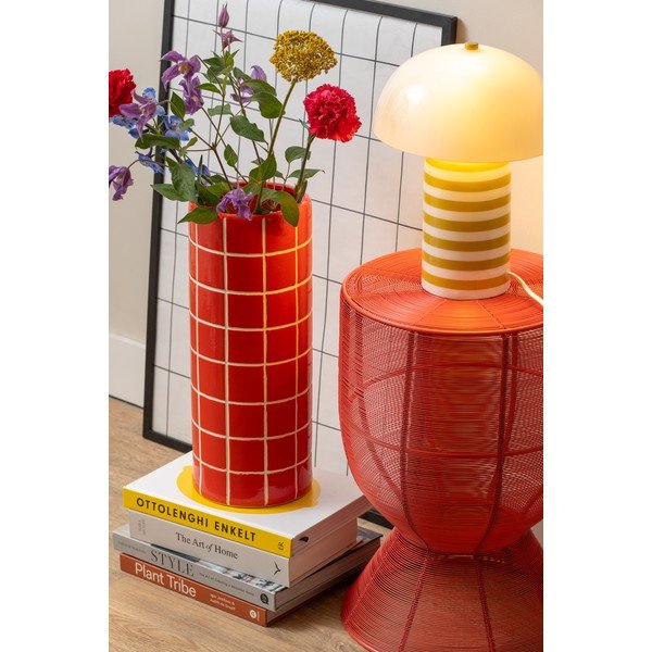 Tavolino rotondo in metallo ø 30,5 cm Cuerda Tambor – Leitmotiv-image-2