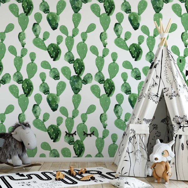 Carta da parati Cactus, 50 x 280 cm - Dekornik-image-3