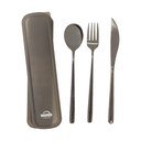 Posate in acciaio inox nero 3 pezzi Mimo - Premier Housewares