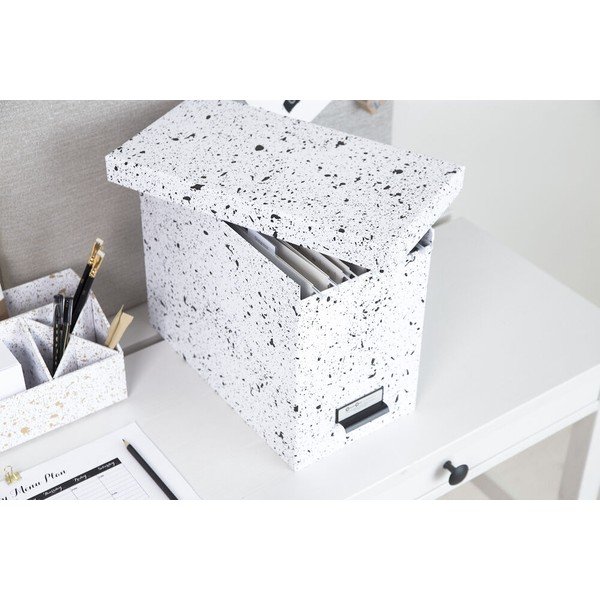 Organizzatore di cartone per documenti Johan - Bigso Box of Sweden-image-1