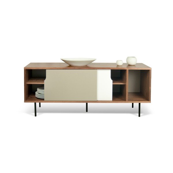 Komoda se šedými dvířky TemaHome Dann-image-2