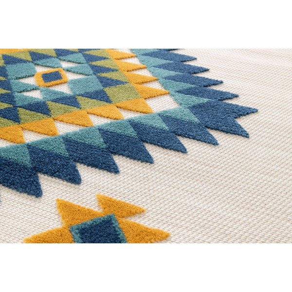 Tappeto da esterno crema 160x230 cm Mila - Universal-image-2