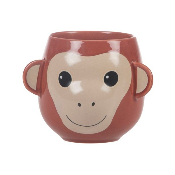 Hrnek Sass & Belle Treetop Friends Happy Monkey Mug