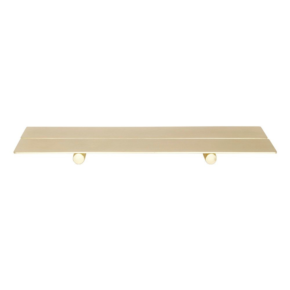 Mensola da bagno da parete color ottone in acciaio inox Pieni – OYOY Living Design | Mensole per il bagno