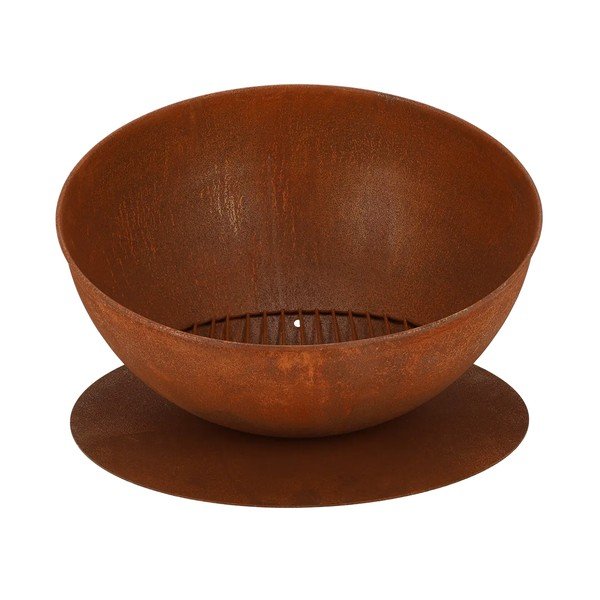 Caminetto con decoro arrugginito Moon - Esschert Design-image-3