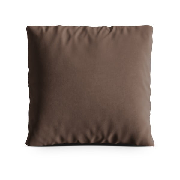 Cuscino per divano marrone con rivestimento in velluto Kemi – Cosmopolitan Design