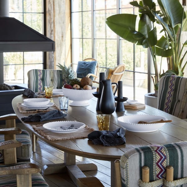 Coppapasta in gres bianco , ⌀ 34 cm Pearl - Costa Nova-image-3