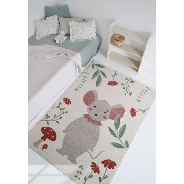 Tappeto per bambini color crema 120x170 cm Poly – Nattiot-image-4
