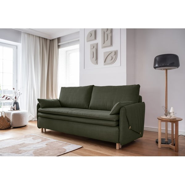 Divano letto verde 207 cm Simon - Miuform-image-3