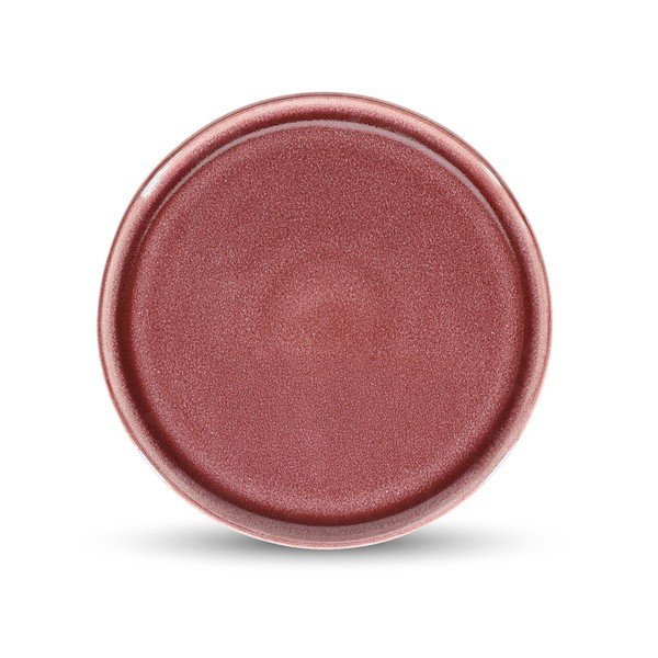 Piatto burgundy in gres ø 22 cm Duna – ONA