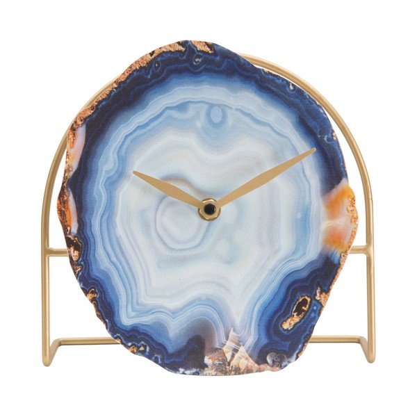 Orologio da tavolo gemello blu - Mauro Ferretti