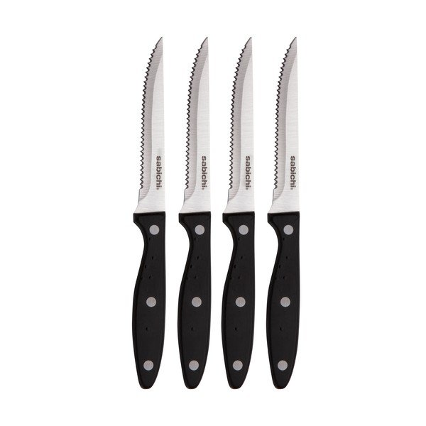 Set di 4 coltelli da bistecca Essential - Sabichi