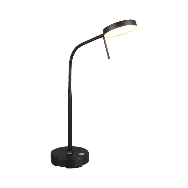 Lampada da tavolo nera (altezza totale 45 cm) Moreno – Reality-image-1