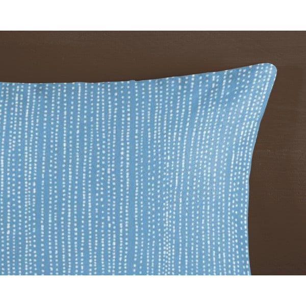 Biancheria da letto blu in flanella per letto singolo 140x200 cm Lumi – HIP-image-3