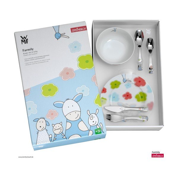 6dílný dětský jídelní set WMF Cromargan® Farmily-image-1