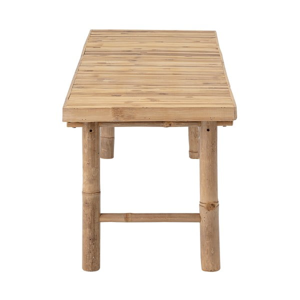 Panchina da giardino in bambù in colore naturale Sole - Bloomingville-image-3