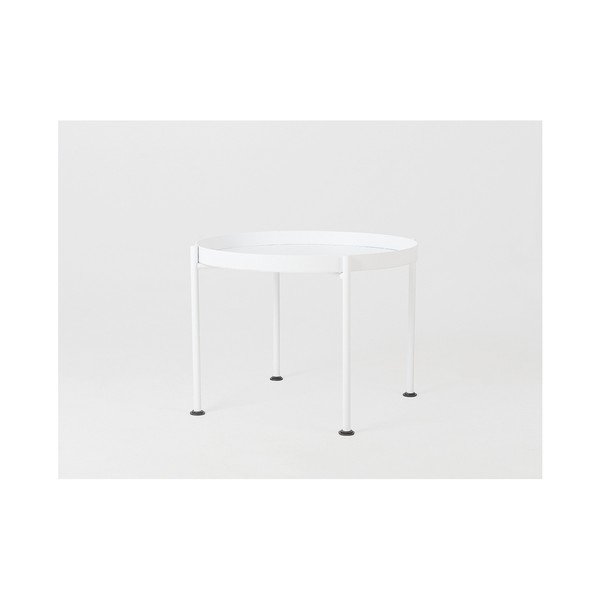 Tavolino bianco Custom Form Hanna, ⌀ 60 cm - CustomForm-image-1
