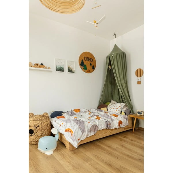 Letto per bambini in legno di pino BOX 9, 90 x 200 cm Mila Box 9 - Adeko-image-1