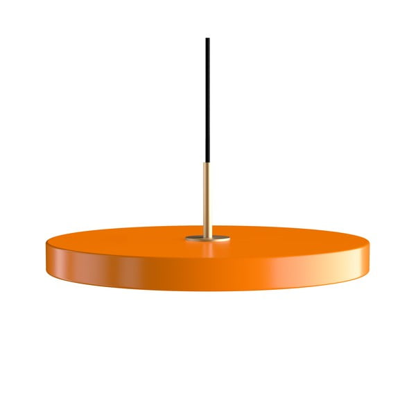 Lampada a sospensione LED arancione con paralume in metallo ø 43 cm Asteria Medium - UMAGE