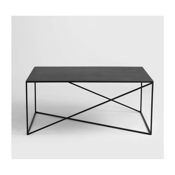 Tavolino nero Custom Form Memo, larghezza 100 cm - CustomForm-image-2