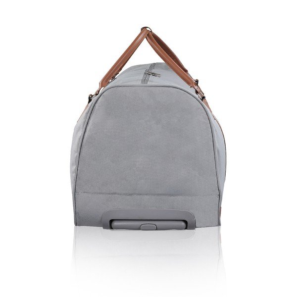 Borsa da viaggio grigia su ruote Oslo, 63 l - GENTLEMAN FARMER-image-1