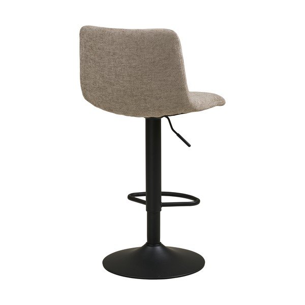 Sgabello da bar beige imbottito con altezza regolabile (altezza della seduta 61 cm) Middelfart – House Nordic-image-4