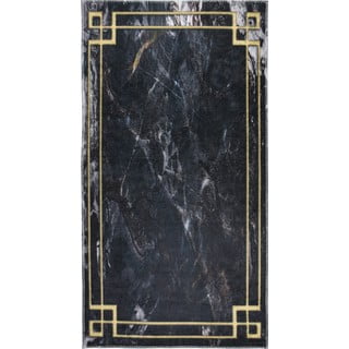 Tappeto lavabile grigio scuro 150x80 cm - Vitaus