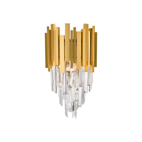 Lampada da parete dorata in metallo Grane – Nova Luce