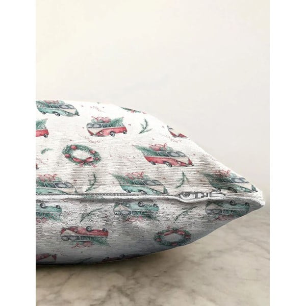 Federa decorativa a tema Natale 43x43 cm – Mila Home-image-1