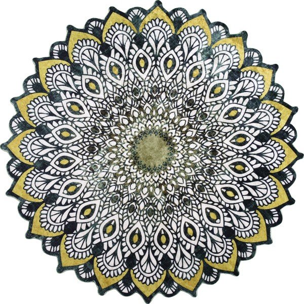 Tappeto Larudo, ⌀ 100 cm - Vitaus-image-1