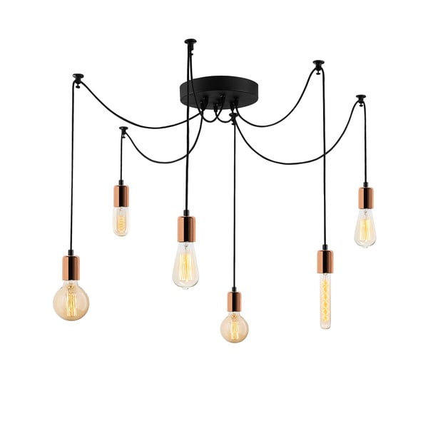 Lampadario color rame Kabluni – Opviq lights-image-2