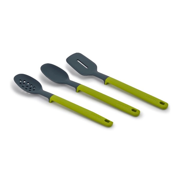 Set di 3 utensili in silicone Elevate grigio-verde Elevate™ - Joseph Joseph