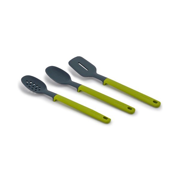 Set di 3 utensili in silicone Elevate grigio-verde Elevate™ - Joseph Joseph
