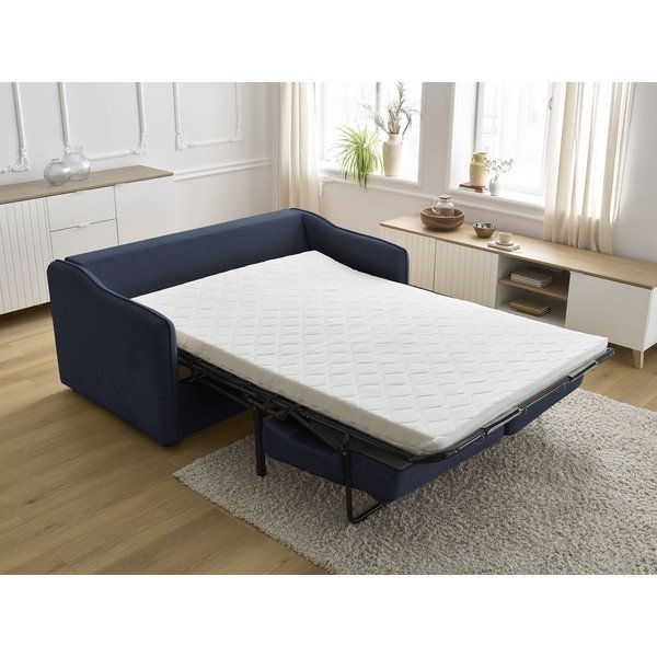 Divano blu scuro per il riposo quotidiano/allungabile 178 cm Lenny – Bobochic Paris-image-1
