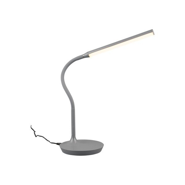 Lampada da tavolo a LED grigia (altezza 38 cm) Toro - Reality-image-1