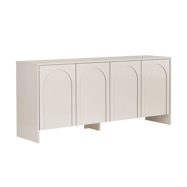 Credenza color crema 180x80x45 cm Arlen  – Kalune Design