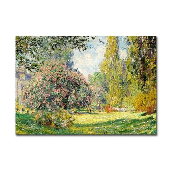 Riproduzione murale su tela, 100 x 70 cm Claude Monet - Wallity