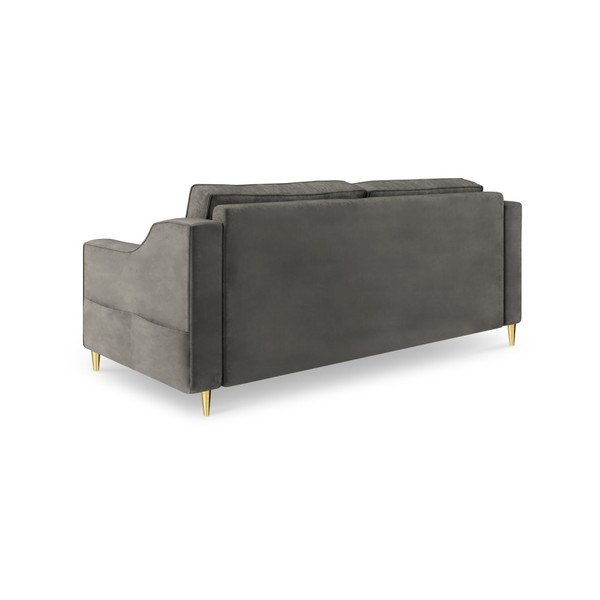 Divano a due posti grigio scuro Marigold - Mazzini Sofas-image-1