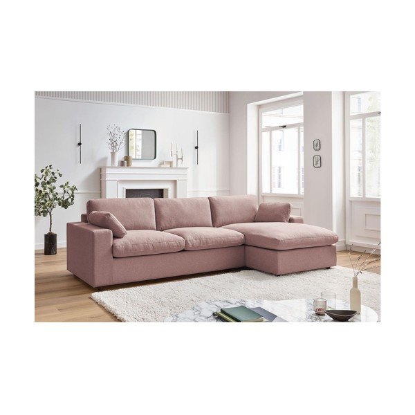 Divano angolare rosa Belair – Bobochic Paris-image-1