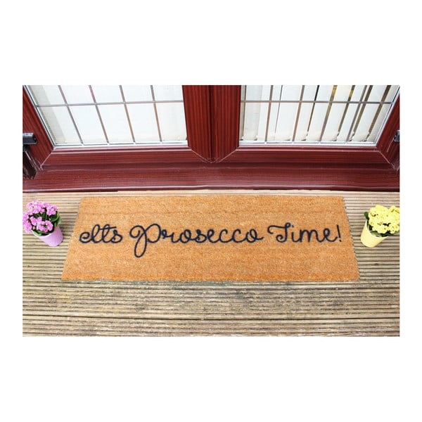 Stuoia lunga in cocco naturale, 120 x 40 cm Prosecco Time - Artsy Doormats-image-1