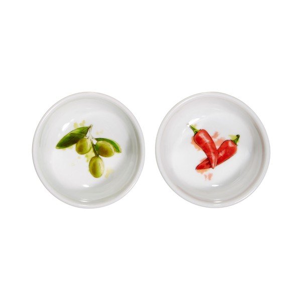 Set di 2 vassoi per salse Italia - Premier Housewares