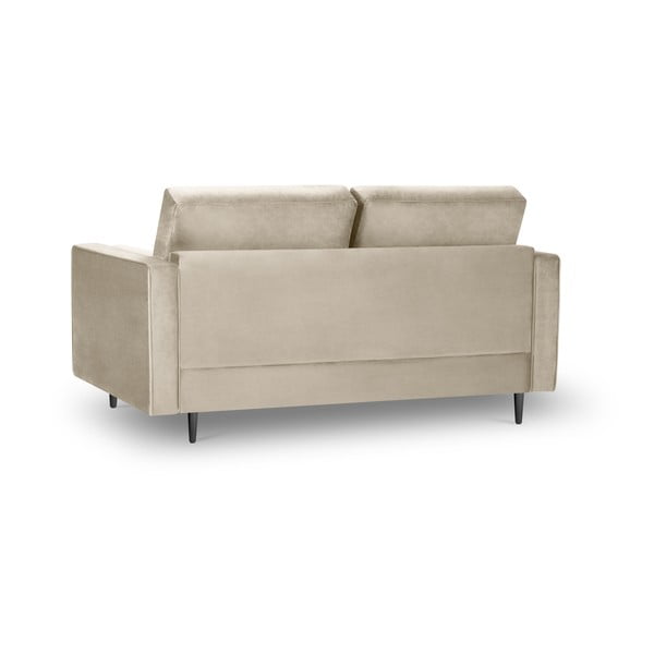 Divano in velluto beige, 174 cm Santo - Milo Casa-image-4