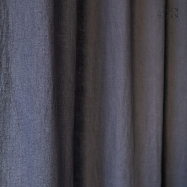 Tenda grigio scuro 140x200 cm Dark Grey - Linen Tales-image-1