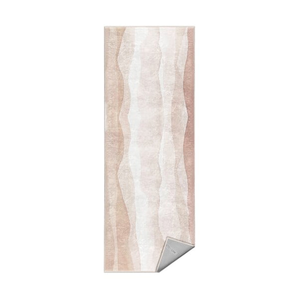 Passatoia color crema lavabile 80x200 cm Komodo Beach – Mila Home