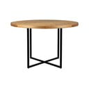 Tavolo da pranzo rotondo con piano in rovere ø 120 cm Class - Dutchbone
