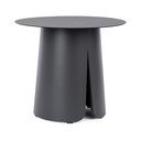 Tavolino da giardino rotondo in alluminio ø 45 cm Bryan – Bizzotto
