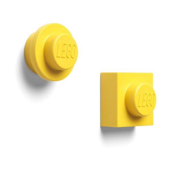 Set di 2 magneti gialli - LEGO®