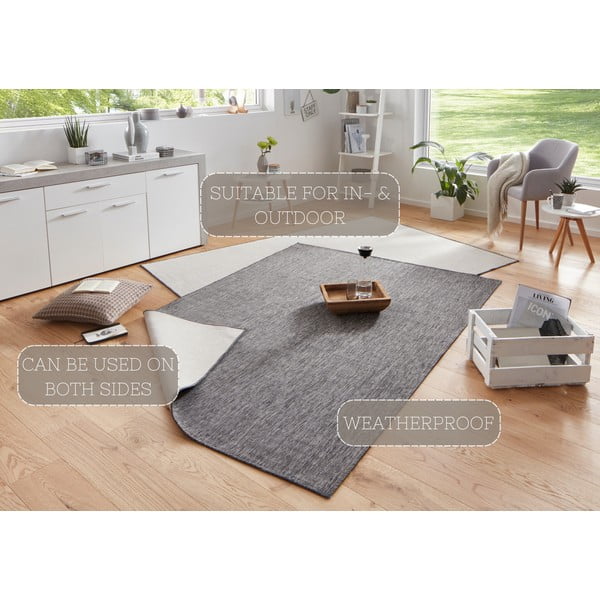 Tappeto grigio per esterni , 160 x 230 cm Miami - NORTHRUGS-image-4