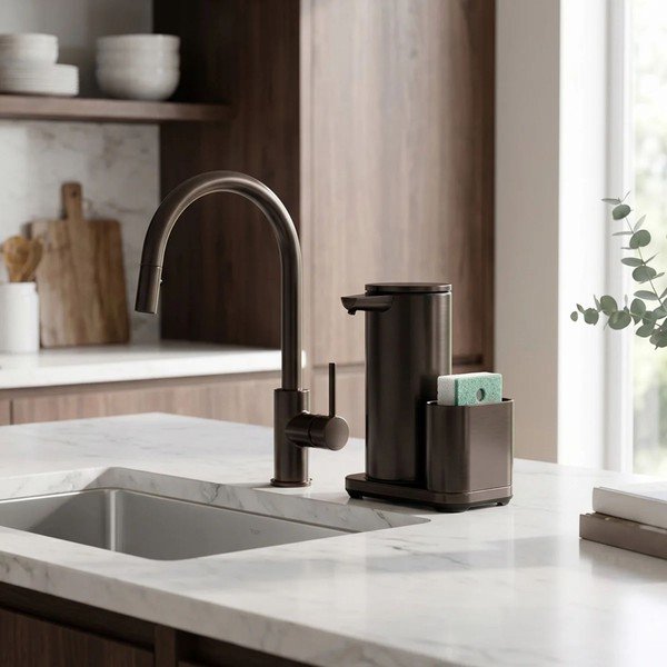 Supporto per detersivo automatico color bronzo in metallo – simplehuman-image-3