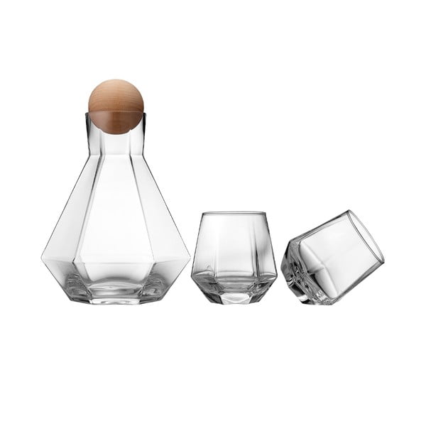 Set di 2 bicchieri da whisky e decanter da 1,28 l Jaxon - Ladelle